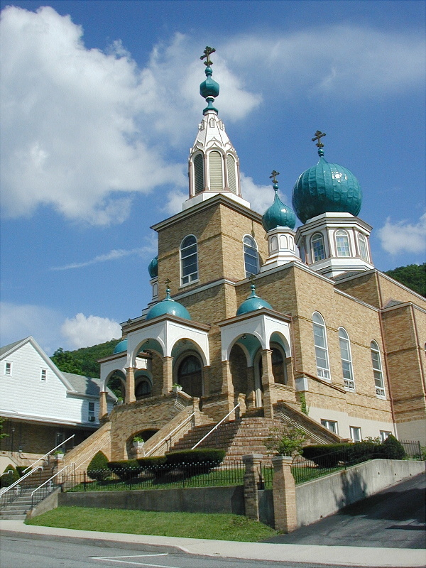 St. John the Baptist Russian Orthodox Church in Nesquehoning